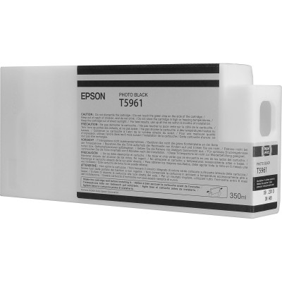 Epson T5961 UltraChrome HDR Photo Black Renk Mürekkep Kartuş (350ml)