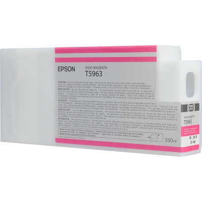 Epson T5963 UltraChrome HDR Vivid Magenta Renk Mürekkep Kartuş (350ml)