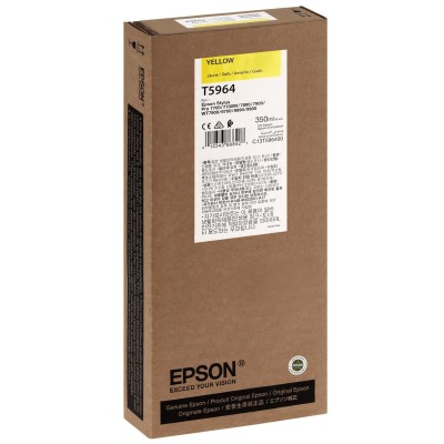 Epson T5964 UltraChrome HDR Yellow Renk Mürekkep Kartuş (350ml)
