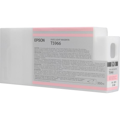 Epson T5966 UltraChrome HDR Vivid Light Magenta Renk Mürekkep Kartuş (350ml)