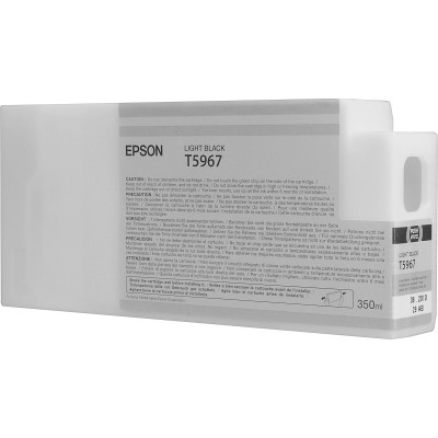 Epson T5967 UltraChrome HDR Light Black Renk Mürekkep Kartuş (350ml)