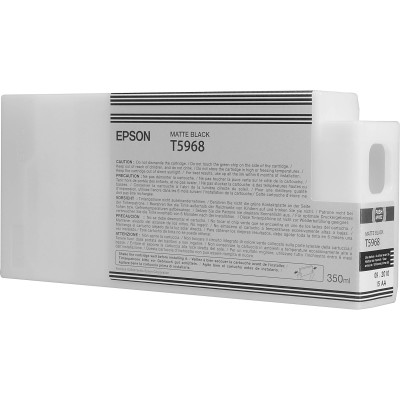Epson T5968 UltraChrome HDR Matte Black Renk Mürekkep Kartuş (350ml)