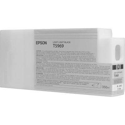Epson T5969 UltraChrome HDR Light Light Black Renk Mürekkep Kartuş (350ml)