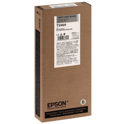 Epson T5969 UltraChrome HDR Light Light Black Renk Mürekkep Kartuş (350ml)