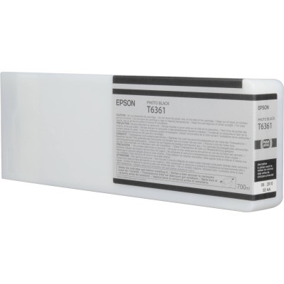 Epson T6361 UltraChrome HDR Photo Black Renk Mürekkep Kartuş (700ml)