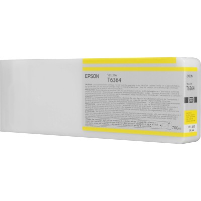 Epson T6364 UltraChrome HDR Yellow Renk Mürekkep Kartuş (700ml) Epson T6364 UltraChrome HDR Yellow Renk Mürekkep Kartuş (700ml)