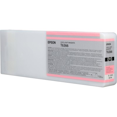Epson T6366 UltraChrome HDR Vivid Light Magenta Renk Mürekkep Kartuş (700ml) Epson T6366 UltraChrome HDR Vivid Light Magenta Renk Mürekkep Kartuş (700ml)