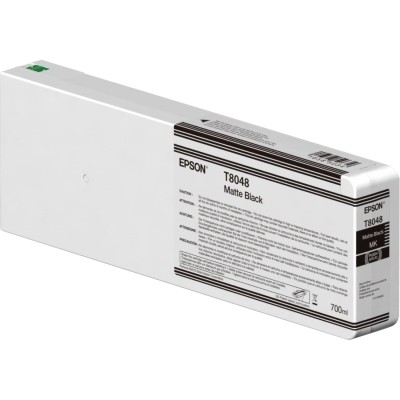 Epson T8048 UltraChrome HDX / HD Matte Black Renk Mürekkep Kartuş (700ml)