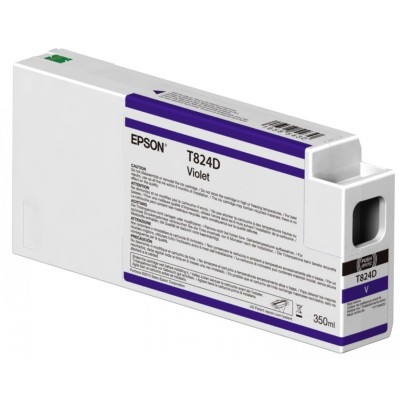 Epson T824D UltraChrome HDX Violet Renk Mürekkep Kartuş (350ml)