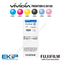 FUJI DX100 C (CYAN) KARTUŞ (DENİZ MAVİSİ)